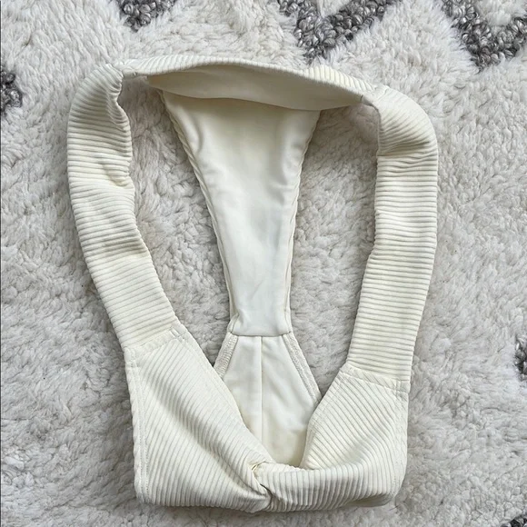 Montce Uno Added coverage Cream Rib Bikini Bottom - Picture 4 of 4